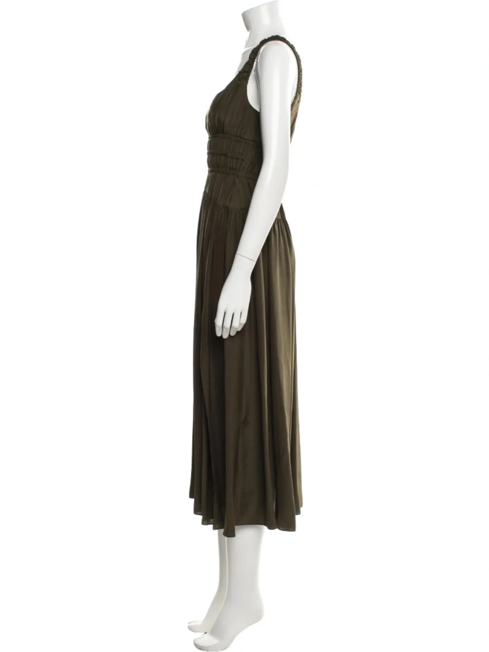 La Ligne Silk Midi Dress - Picture 7 of 10